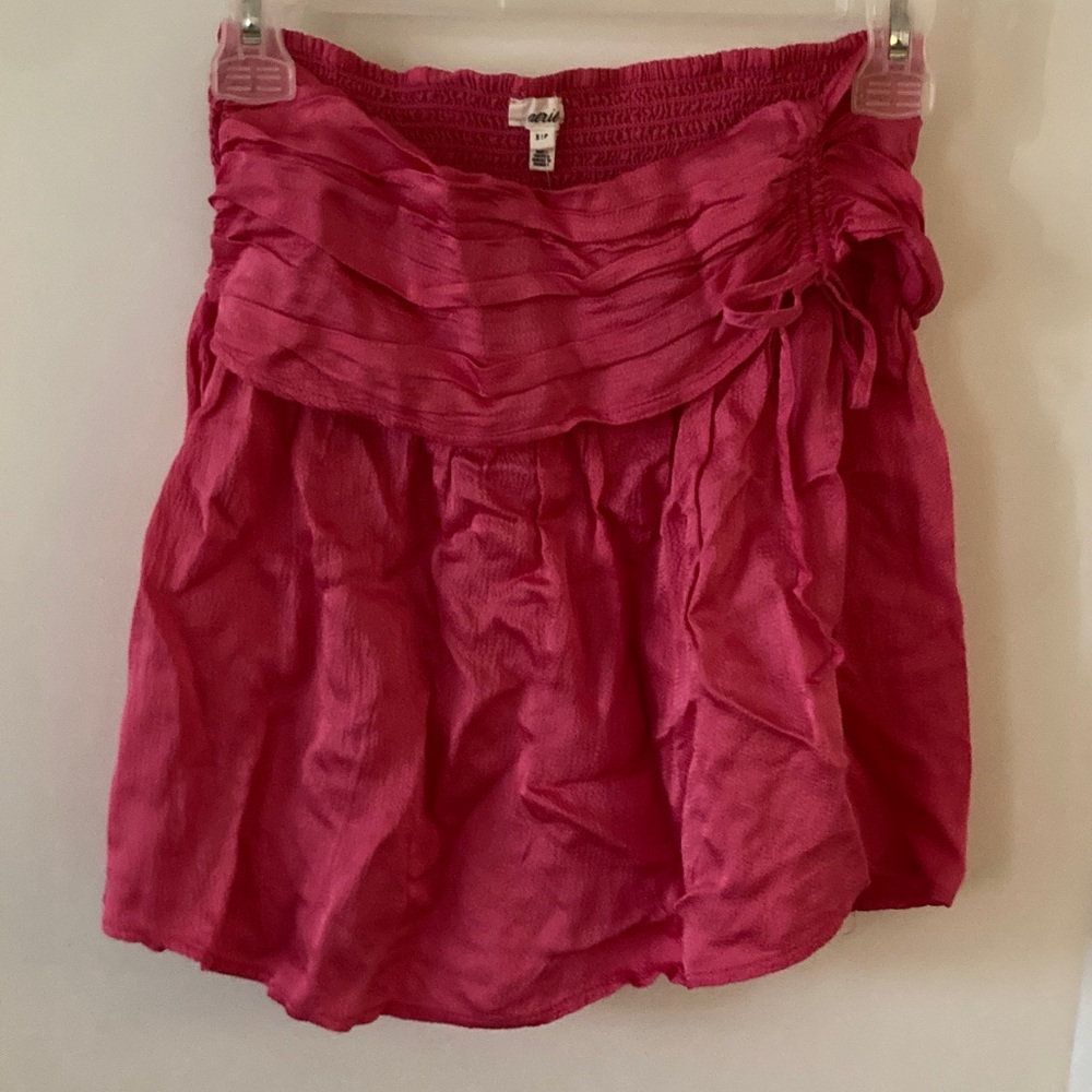 Aerie Vibrant Pink Mini Skirt